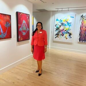 Elegant Pink Women's Suit